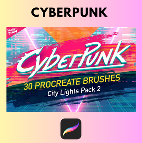 CyberPunk Brushes Pack 2 Procreate