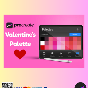 procreate palette valentine's day Color Palette Swatches