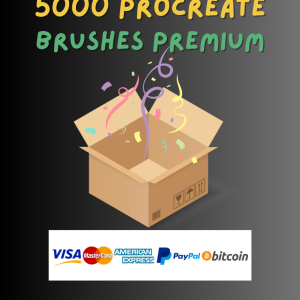 5000 Procreate Brushes Pack Premium For Procreate